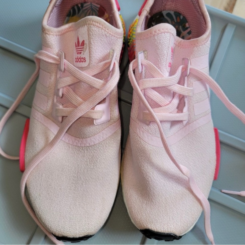 Adidas NMD pink sneakers